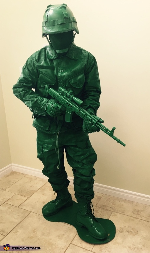 How To Make A Green Army Man Costume