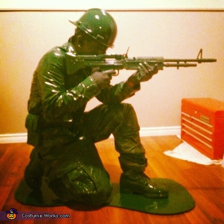 Green Army Man Costume