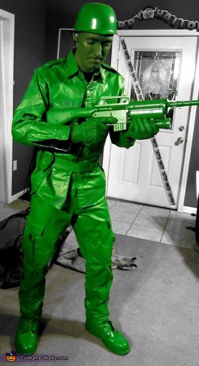 Green Army Man Costume DIY