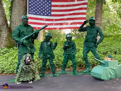 Green Army Men Costume