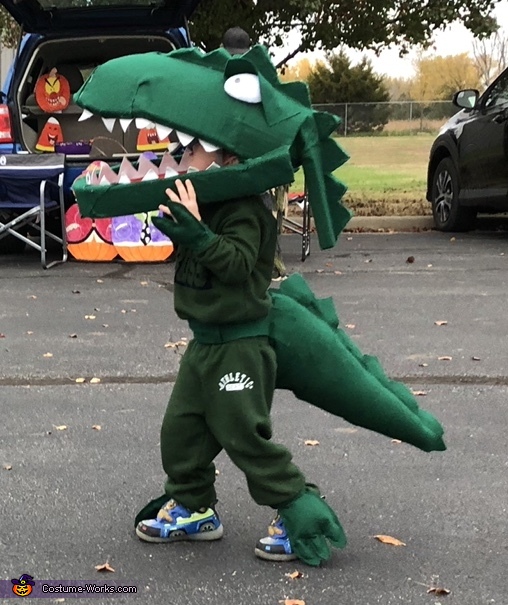 Green T Rex from Dinosaur Train Costume