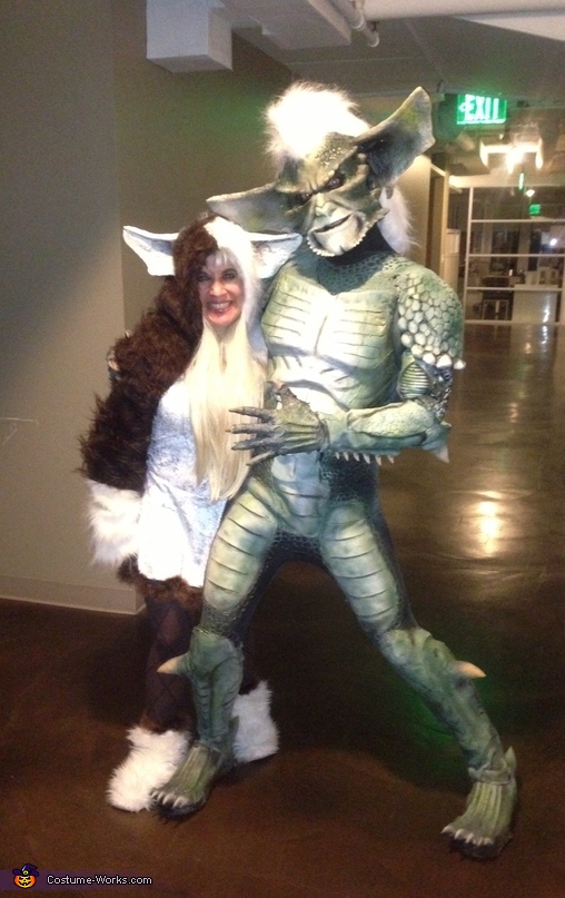 Gremlins Gizmo and Stripe Couple Costume