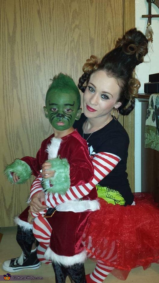 Grinch and Cindy Lou Who Costume | Unique DIY Costumes
