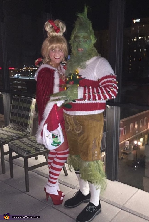 Grinch and Cindy Lou Who Costume