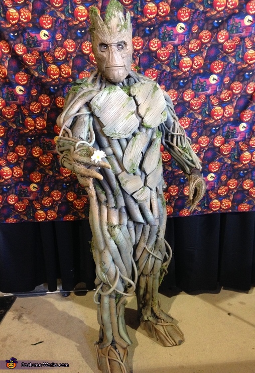 Homemade Groot Costume