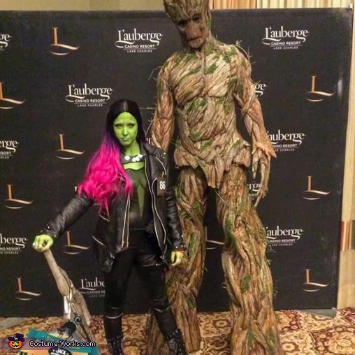 Groot and Gamora Costume