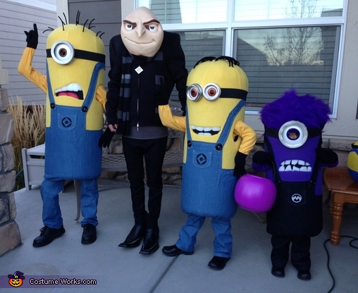 Gru and Crew Despicable Me 2 Family Costume