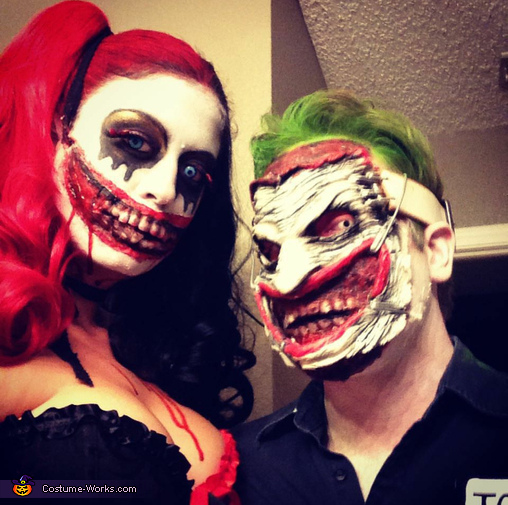 Gruesome Joker and Harley Quinn Costume