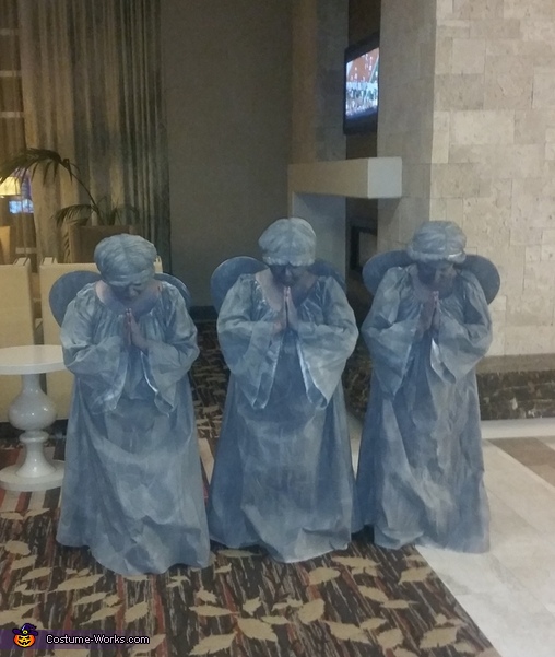 Guardian Angel Statues Costume