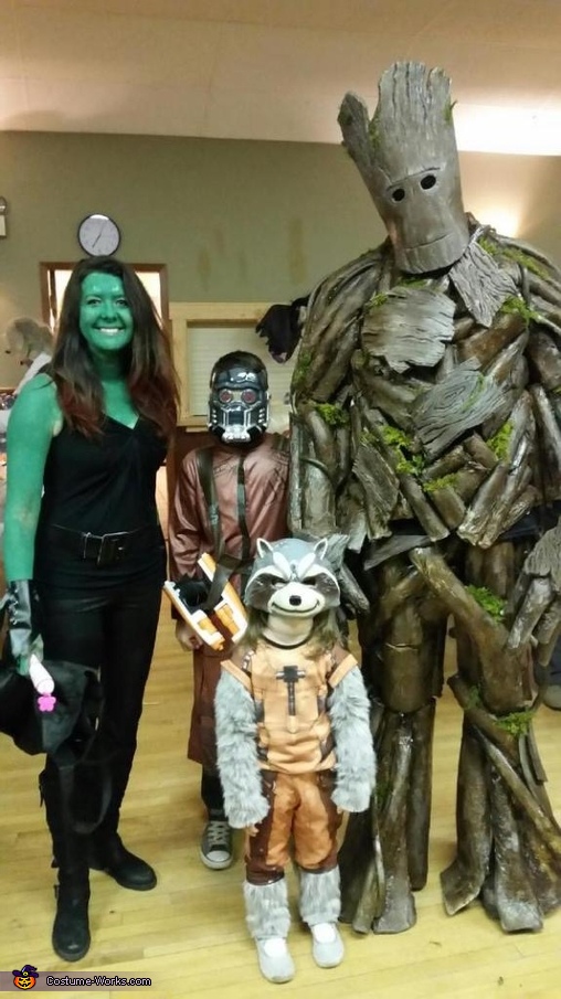Guardians of the Galaxy Family Costume DIY