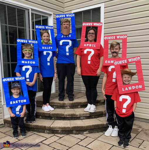 Guess Who Family Costume