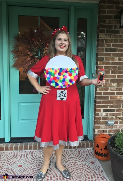 Gumball Machine Women's Halloween Costume