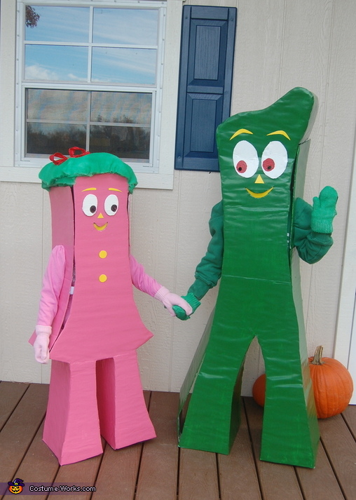 Gumby and Minga Costume