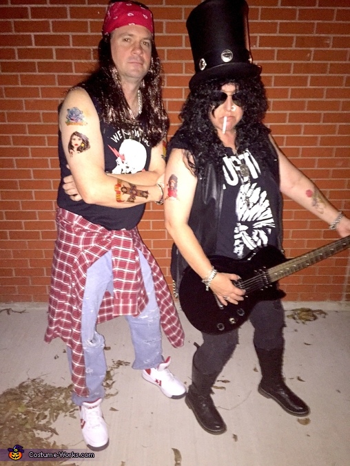 slash guns n roses costume