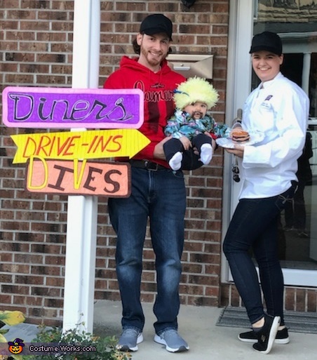 Guy Fieri Family Costume