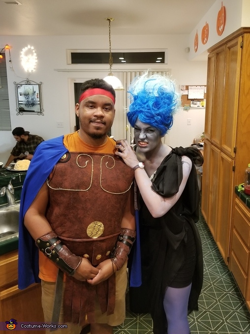 Hades and Hercules Couple's Halloween Costume