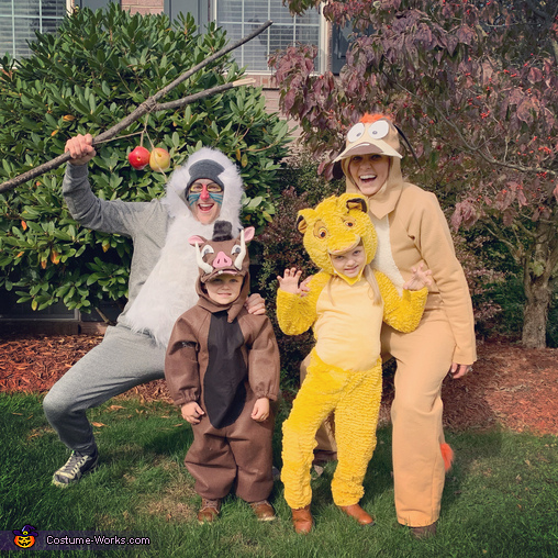 Lion King Family Costume