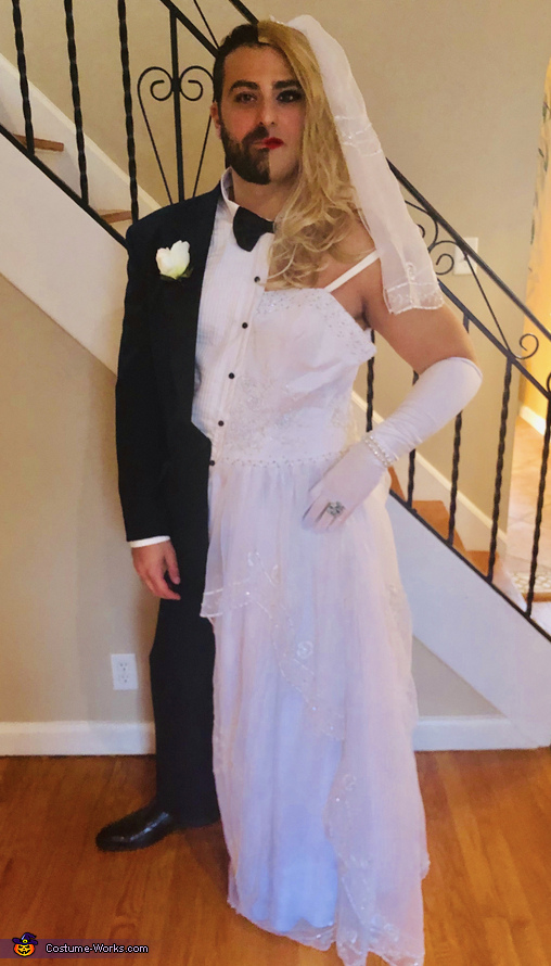 Half Bride and half Groom Costume