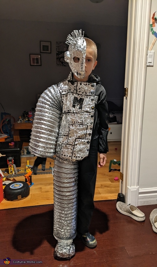 Half Robot Half Human Costume