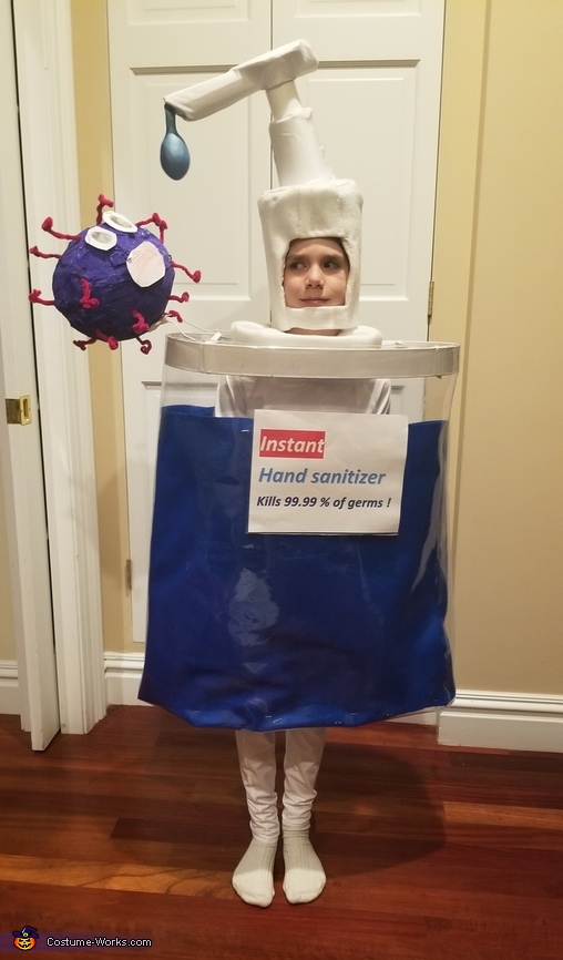 Hand deals sanitizer costume