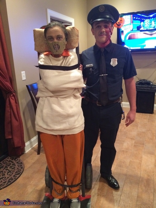 Hannibal Lecter and Cop Couple Costume