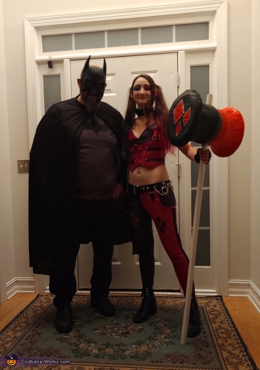 Harley and Batman Costume | Last Minute Costume Ideas