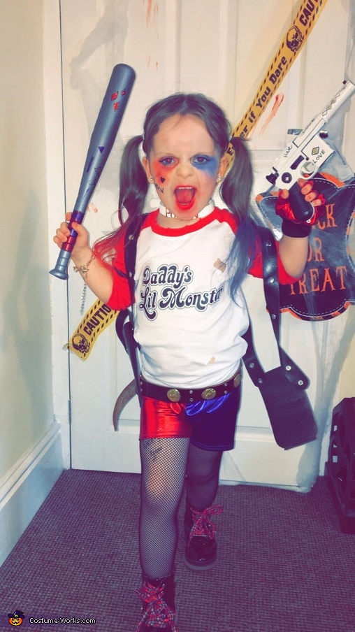  Harley Quinn Costume For Girls