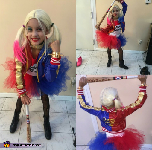 Harley Quinn and Joker Kids Halloween Costume | Easy DIY Costumes ...
