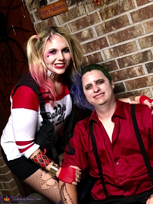 Suicide Squad Harley Quinn and Joker Costume | Last Minute Costume ...