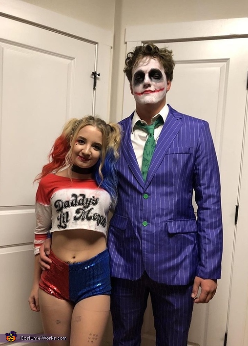 Harley Quinn and the Joker Couple Costume