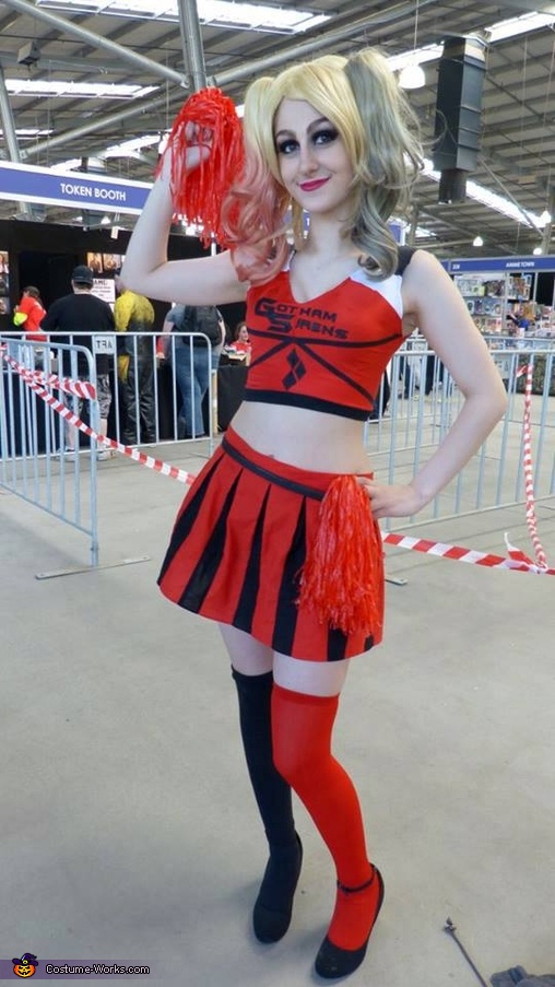 Harley Quinn Cheerleader Costume