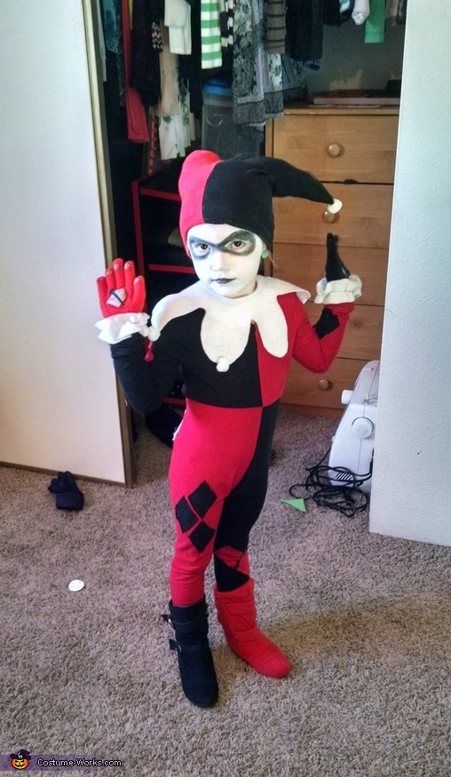 Harley Quinn Girl's Costume