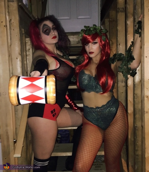 poison ivy and harley quinn costumes