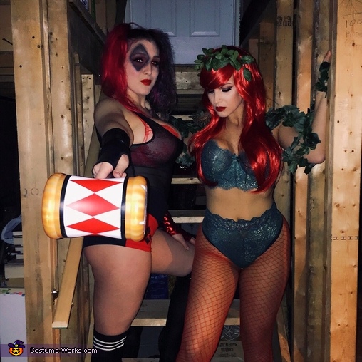 poison ivy and harley quinn costumes