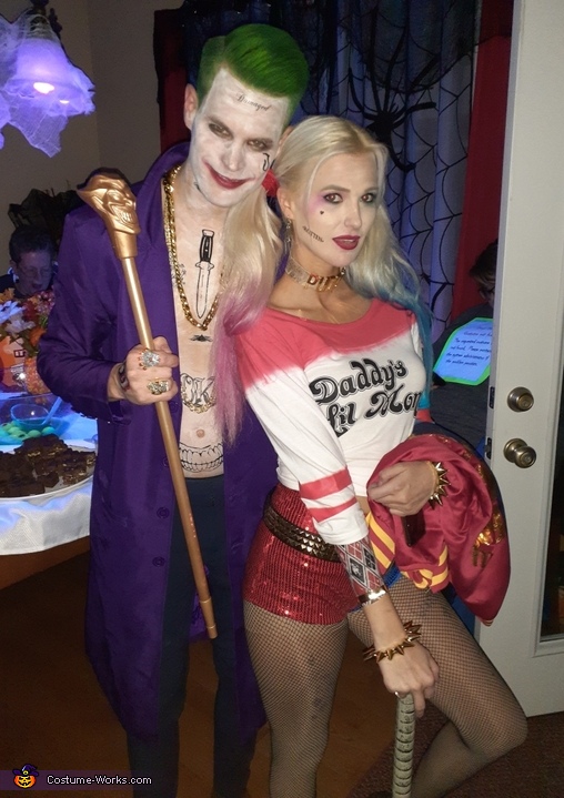 Harley Quinn & The Joker Costume - Last Minute Costume Ideas