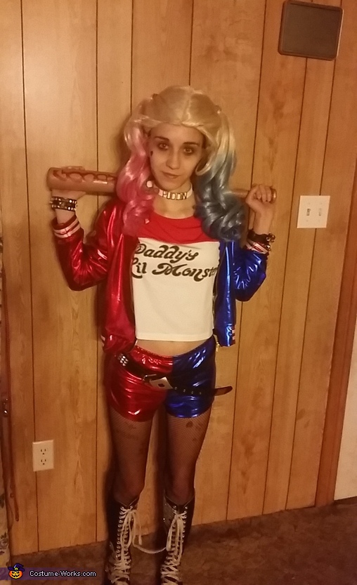 Harley Quinn Suicide Squad Girl's Costume | DIY Costumes Under $25
