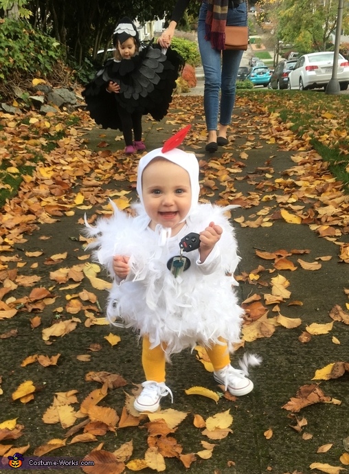 DIY Chicken Baby Costume | DIY Costumes Under $25