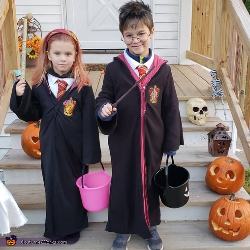 Harry Potter and Hermione Costume