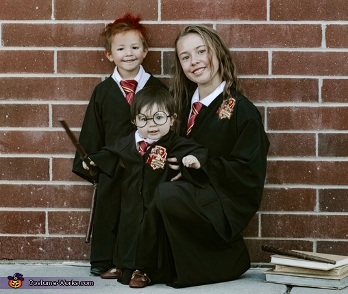 Harry, Ron & Hermione Costume