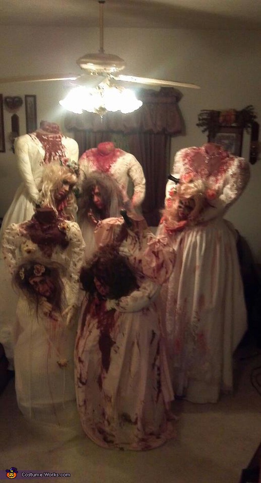 Headless Brides Group Costume