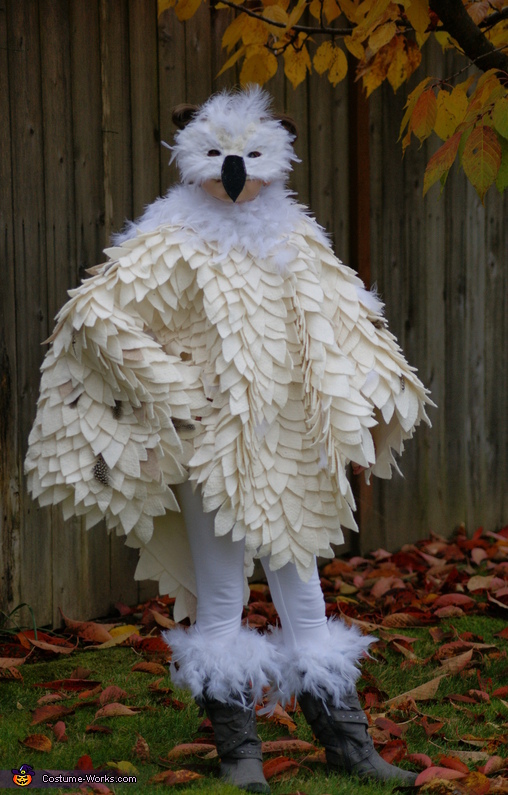 Snowy Owl Halloween Halo