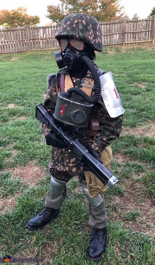 Helghast Army Fallschirmjager Costume