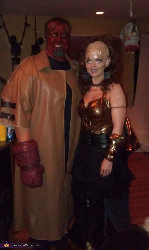 Hellboy and The Alien Costume