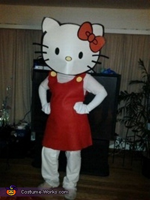 Hello Kitty Last Minute Costume Idea