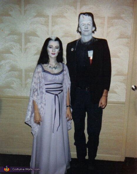 Herman and Lily Munster Couple Costume