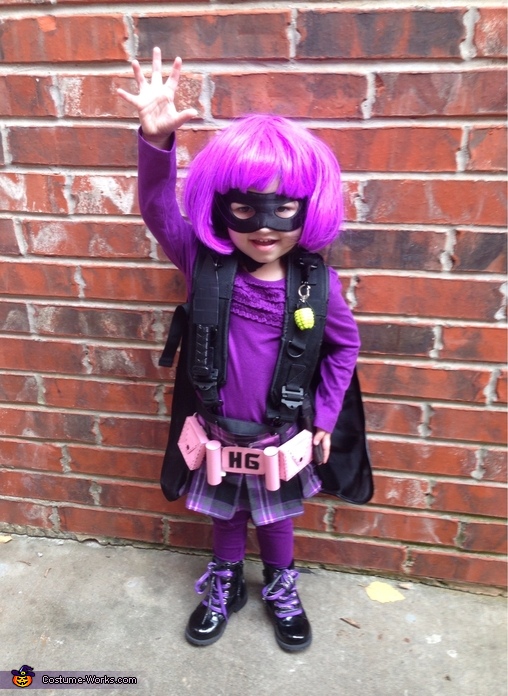 Hit Girl Toddler Costume