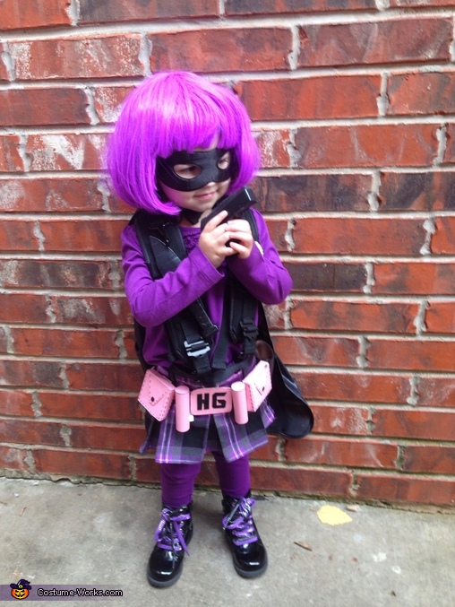 Hit Girl Toddler Costume - Photo 3/3