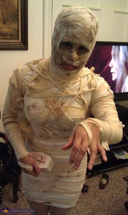 Homemade Mummy Costume