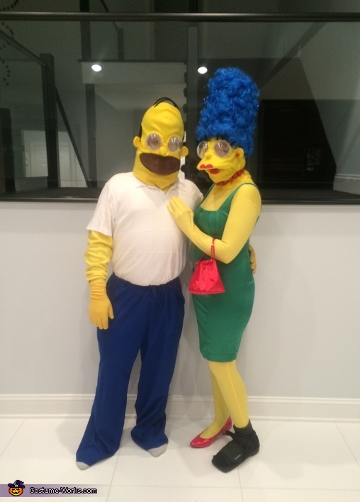 Homer and Marge Simpson Costume