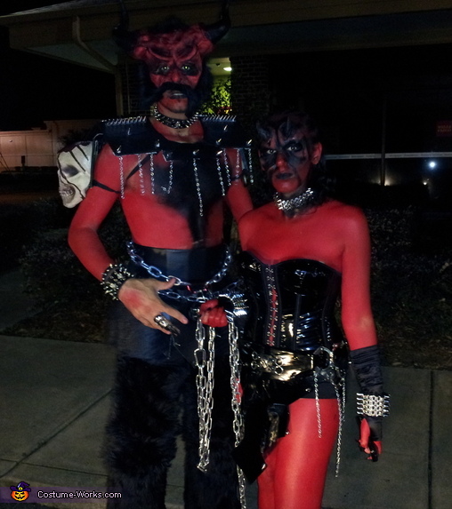 Horny Beast and Demon Dominatrix Costume